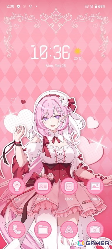 崩壊3rd」エリシアとコラボした「ROG×崩壊3rd エリシアのROG Phone