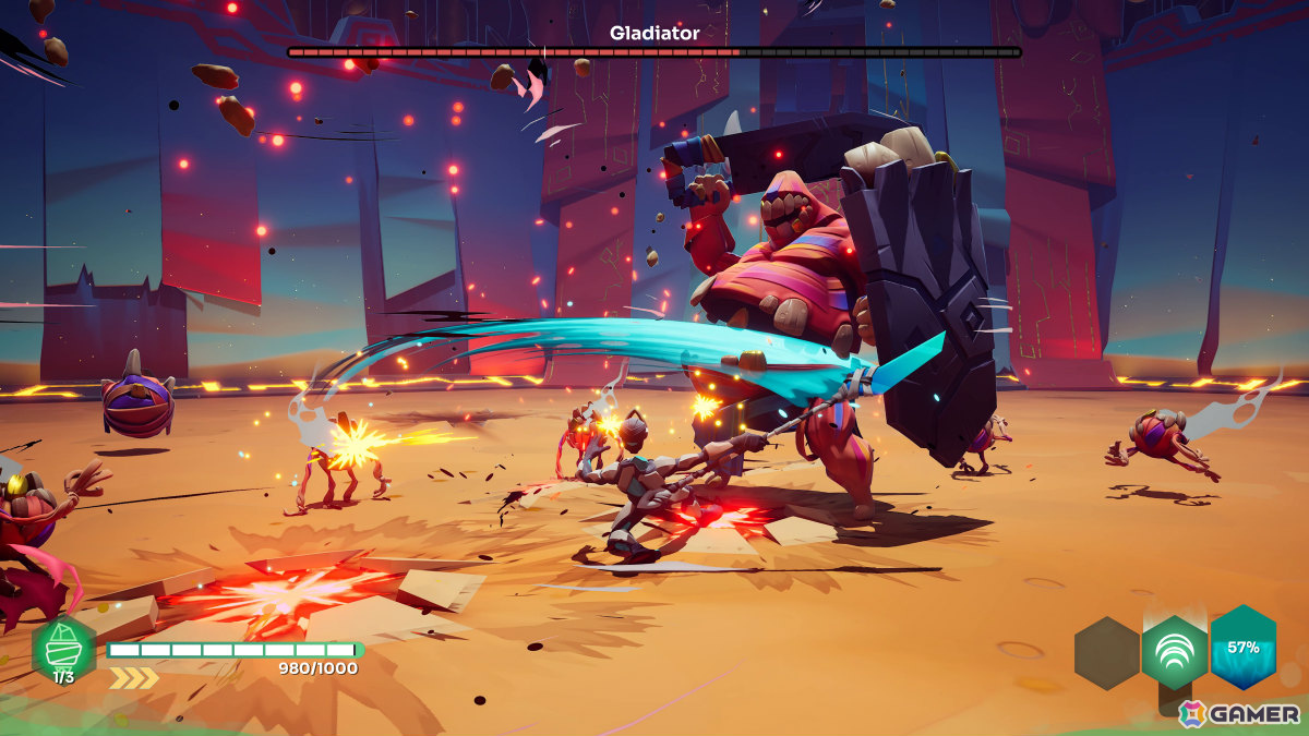 最大4人協力のスタイリッシュアクション「GODBREAKERS」がPS5/Steamでリリース！敵の力を吸い取る“ゴッドブレイク”システムで形勢を覆せの画像