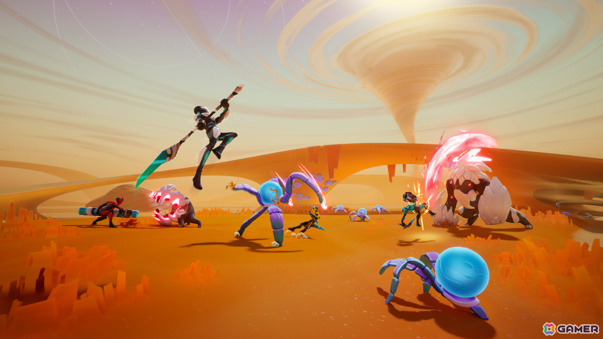 最大4人協力のスタイリッシュアクション「GODBREAKERS」がPS5/Steamでリリース！敵の力を吸い取る“ゴッドブレイク”システムで形勢を覆せの画像