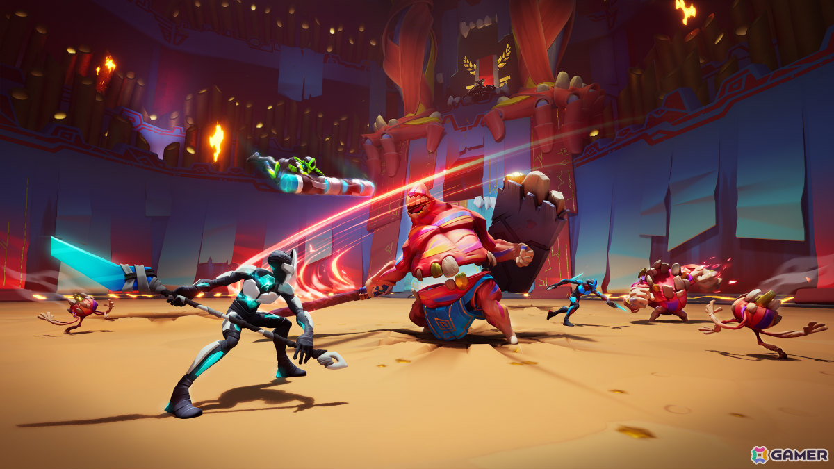 最大4人協力のスタイリッシュアクション「GODBREAKERS」がPS5/Steamでリリース！敵の力を吸い取る“ゴッドブレイク”システムで形勢を覆せの画像