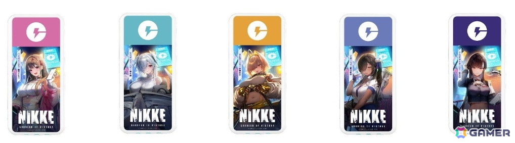「勝利の女神:NIKKE」CHARGESPOTコラボ第2弾で特別デザインバッテリーとオリジナルグッズが当たるプレゼントキャンペーンを実施!の画像