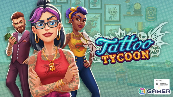 タトゥーショップ経営シミュレーション「Tattoo Tycoon」がPS5/PS4/Xbox Series X|S/PC向けにリリース――ただし日本語には非対応の画像1