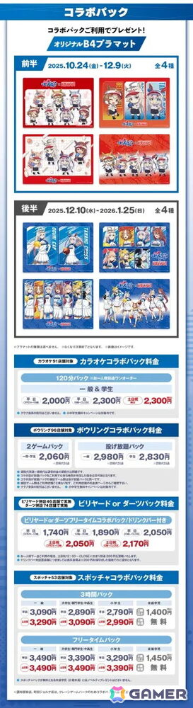 アニメ「ウマ娘 シンデレラグレイ」と「ROUND1」のコラボキャンペーンが開催！プライズ展開や一部店舗でのグッズ販売もの画像2
