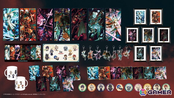 「Fate/Samurai Remnant」発売2周年を記念したオンラインくじが発売！渡れい氏やあかいしろ氏の描き下ろしイラストを使用したグッズがラインナップの画像2