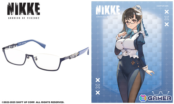 「勝利の女神：NIKKE」ラピ、アニス、ネオン、マリアンをイメージしたコラボ眼鏡の予約受付が開始！の画像11