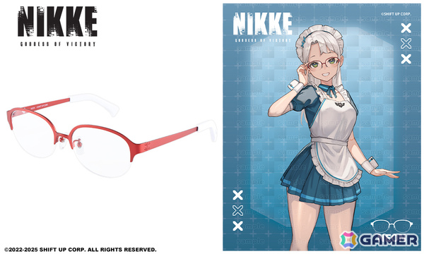 「勝利の女神：NIKKE」ラピ、アニス、ネオン、マリアンをイメージしたコラボ眼鏡の予約受付が開始！の画像8