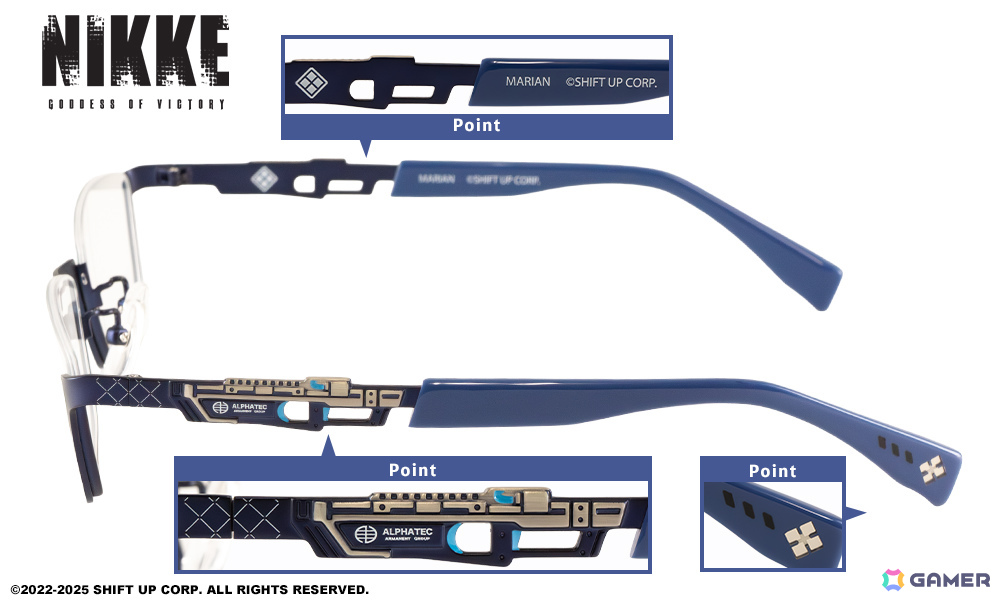 勝利の女神：NIKKE」ラピ、アニス、ネオン、マリアンをイメージした