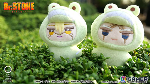 TVアニメ「Dr.STONE」のぬいぐるみ「みみぐるみ」にゼノ＆スタンリーが