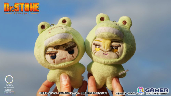 TVアニメ「Dr.STONE」のぬいぐるみ「みみぐるみ」にゼノ＆スタンリーが登場！TOHO animation STORE ONLINE限定で受注販売を開始の画像3