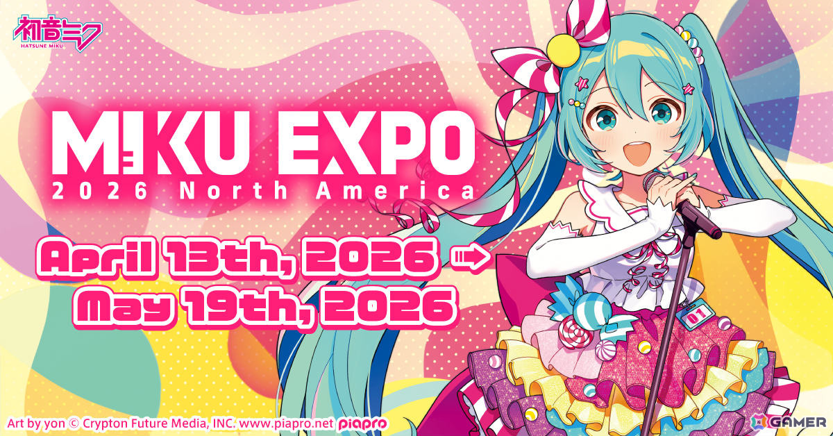 初音ミクの2年ぶりとなる北米ツアー「HATSUNE MIKU EXPO 2026 North