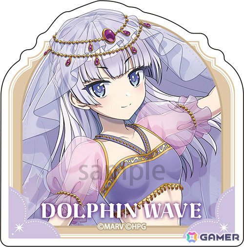 「ドルフィンウェーブ」ポップアップショップが11月8日よりゲーマーズで開催！踊り子衣装をまとった入華たちのTシャツやアクリルパネルなどがラインナップの画像7