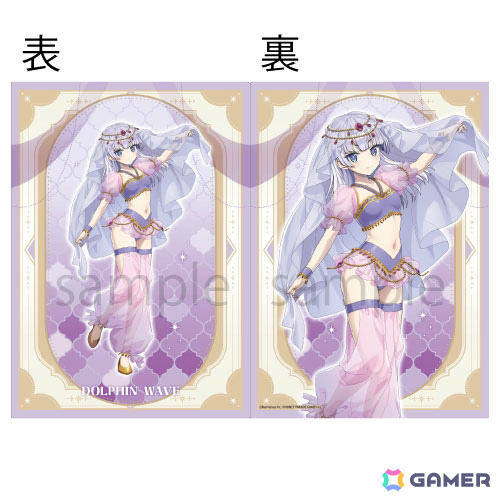 「ドルフィンウェーブ」ポップアップショップが11月8日よりゲーマーズで開催！踊り子衣装をまとった入華たちのTシャツやアクリルパネルなどがラインナップの画像16