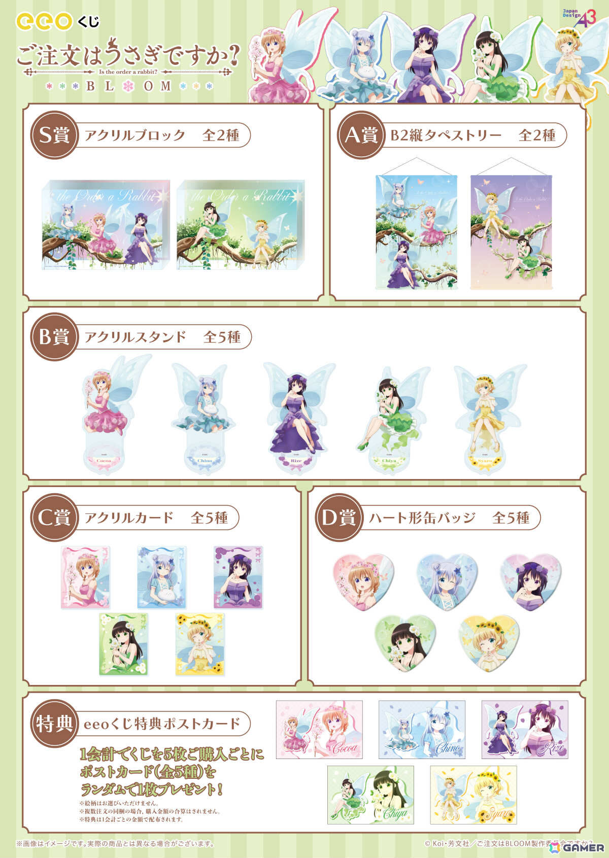 アニメ「ご注文はうさぎですか？BLOOM」ココアやチノたちが“お花の妖精