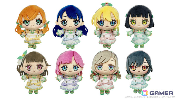 「ラブライブ！蓮ノ空女学院スクールアイドルクラブ」ライブ衣装をまとった手のひらサイズのぬいぐるみマスコットが登場！の画像2