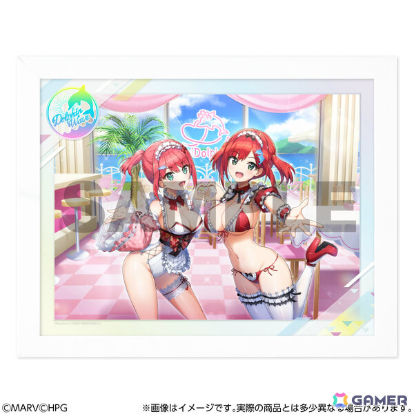 「ドルフィンウェーブ」の「キャラファイングラフ オーバレイVer.」が12月に発売！FaNeMaにて受注受付を開始の画像3