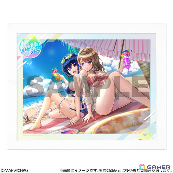 「ドルフィンウェーブ」の「キャラファイングラフ オーバレイVer.」が12月に発売！FaNeMaにて受注受付を開始の画像5