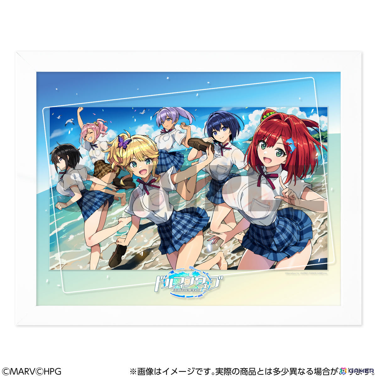 伊藤美来 キャラファイングラフ ドルフィンウェーブ」の「キャラファイングラフ オーバレイVer.」が12