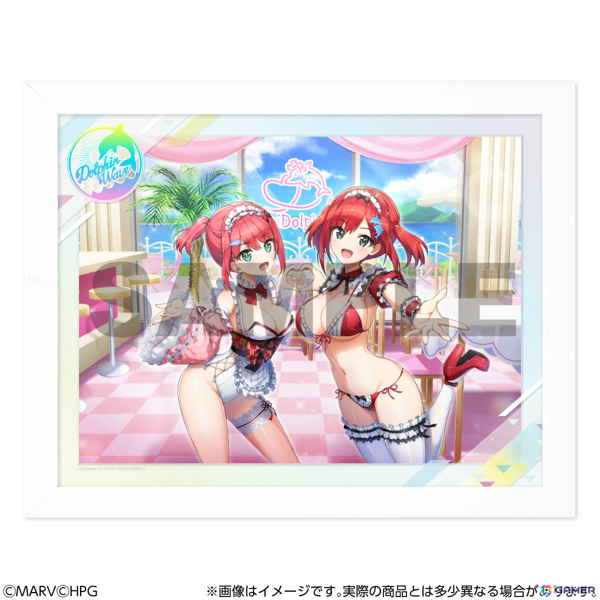 「ドルフィンウェーブ」の「キャラファイングラフ オーバレイVer.」が12月に発売！FaNeMaにて受注受付を開始の画像3