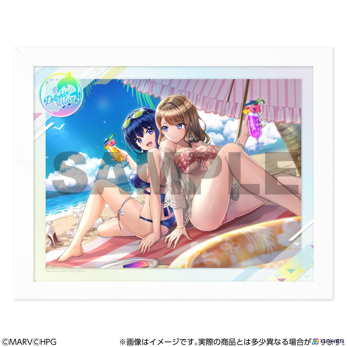 「ドルフィンウェーブ」の「キャラファイングラフ オーバレイVer.」が12月に発売！FaNeMaにて受注受付を開始の画像5