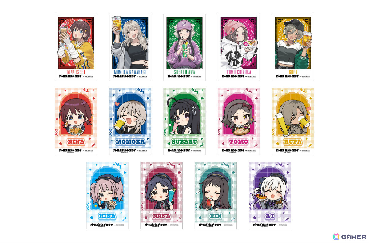 アニメ「ガールズバンドクライ」×英国風PUB「HUB」のコラボが11月14日より5店舗で開催!コラボドリンク&フードや描き下ろしグッズが登場の画像
