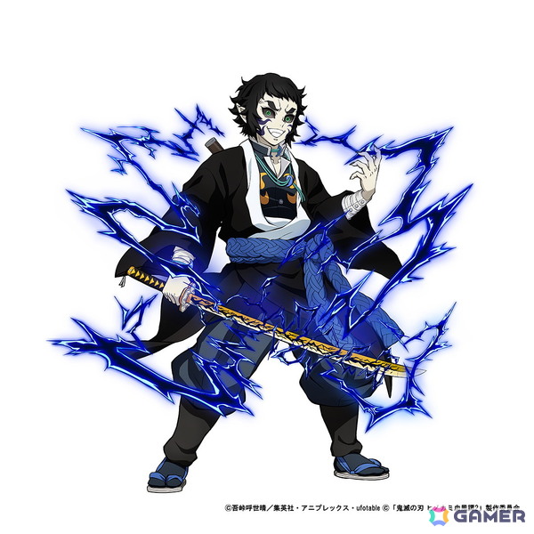 「鬼滅の刃 ヒノカミ血風譚2」上弦の陸「獪岳（CV. 細谷佳正）」のキャラクターパックが10月30日に配信！の画像1
