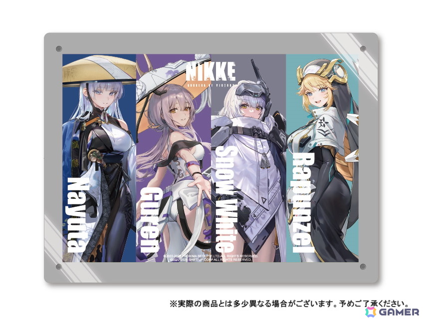 「勝利の女神:NIKKE」と「TOPPA!!! BASE AKIBA」のコラボが11月1日より開催!店舗装飾やグッズ販売、デジタルフォトブースもの画像