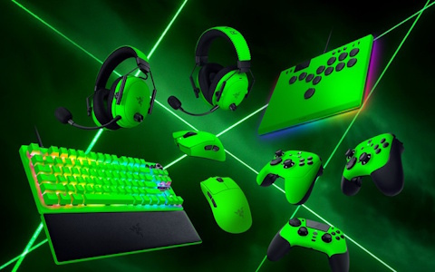 Razerの公式カラーが大胆に採用された「Esports Green Collection」が登場！Viper V3 ProやHUNTSMAN V3 PRO、KITSUNEなど各デバイスで展開