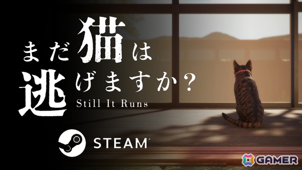 ホラーゲーム「まだ猫は逃げますか？」がSteamで配信！「近畿地方のある場所について」の背筋氏がシナリオを手掛ける完全新作の画像1