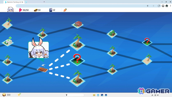 兎田ぺこらさんらホロライブメンバーが冒険するデッキ構築型ローグライト「HoloSeeker」がSteamで11月10日に配信！の画像3