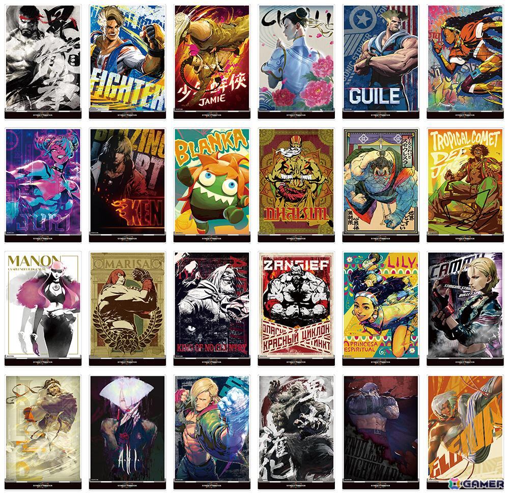 「スト6」のオンリーショップが2026年1月17日よりアニメイト秋葉原で開催！グッズ販売のほか、フォトスポットやOutfitの資料コーナーなども展開の画像