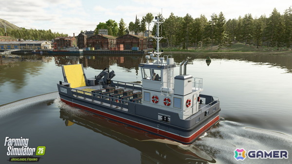 「ファーミングシミュレーター 25」拡張パック「Highlands Fishing」で登場する農機・車両・船舶を紹介する「Garage ＆ Shipyard」トレーラーが公開！の画像