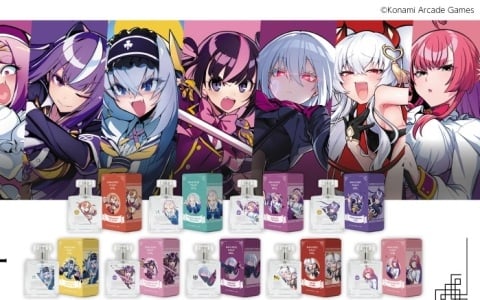 「麻雀ファイトガール」に登場するキャラたちイメージした香水17種類が登場！第1弾は本日より予約販売開始