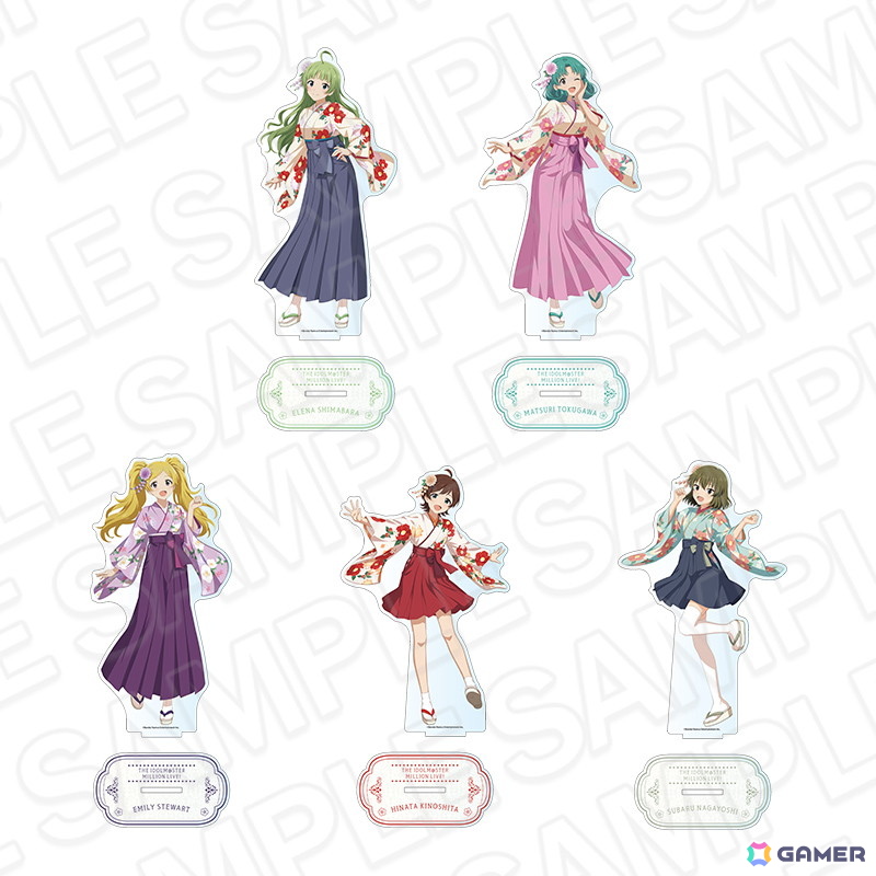 「アイドルマスター ミリオンライブ!」POP UP SHOPの事後通販がTHEキャラ通販サイトにてスタート!の画像
