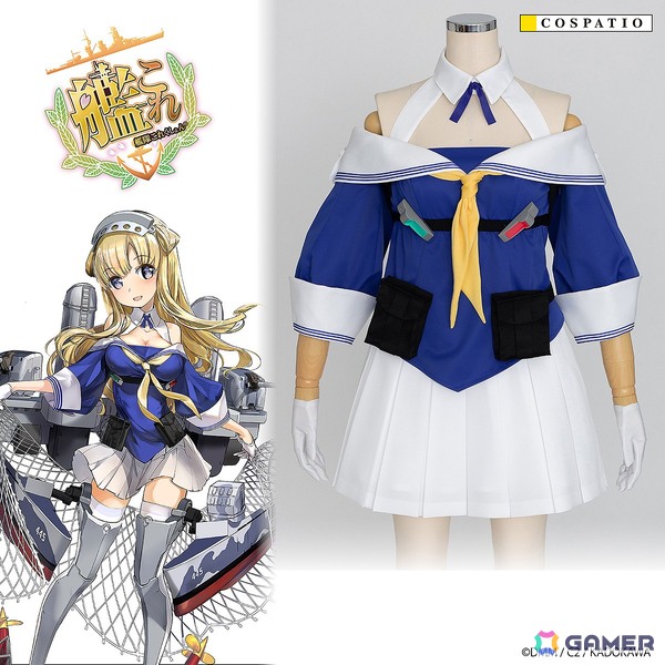 「艦隊これくしょん -艦これ-」のFletcher級DD-445駆逐艦「フレッチャー」とDD-557駆逐艦「ジョンストン」の公式コスチュームが登場！の画像2