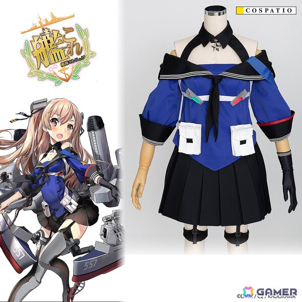 「艦隊これくしょん -艦これ-」のFletcher級DD-445駆逐艦「フレッチャー」とDD-557駆逐艦「ジョンストン」の公式コスチュームが登場！の画像5