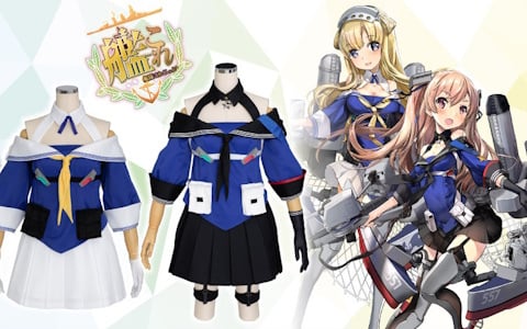 「艦隊これくしょん -艦これ-」のFletcher級DD-445駆逐艦「フレッチャー」とDD-557駆逐艦「ジョンストン」の公式コスチュームが登場！