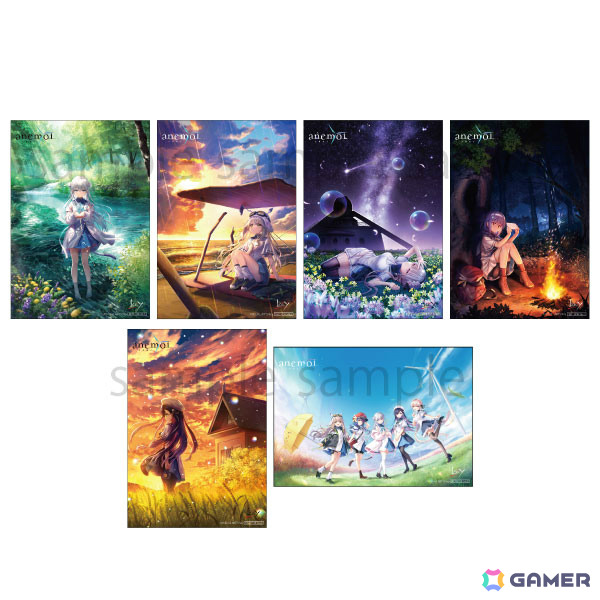 「anemoi」ポップアップコーナー in ゲーマーズが11月8日より3店舗＆オンラインで開催！朱比華たちのミニアクリルアートやホログラムカードなど新作グッズを販売の画像2