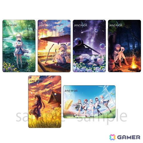 「anemoi」ポップアップコーナー in ゲーマーズが11月8日より3店舗＆オンラインで開催！朱比華たちのミニアクリルアートやホログラムカードなど新作グッズを販売の画像