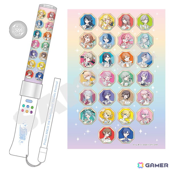 「プロジェクトセカイ 5th Anniversary 感謝祭」の事後物販が開始！ペンライトやビッグタオル、アクリルパネルなどが登場の画像2