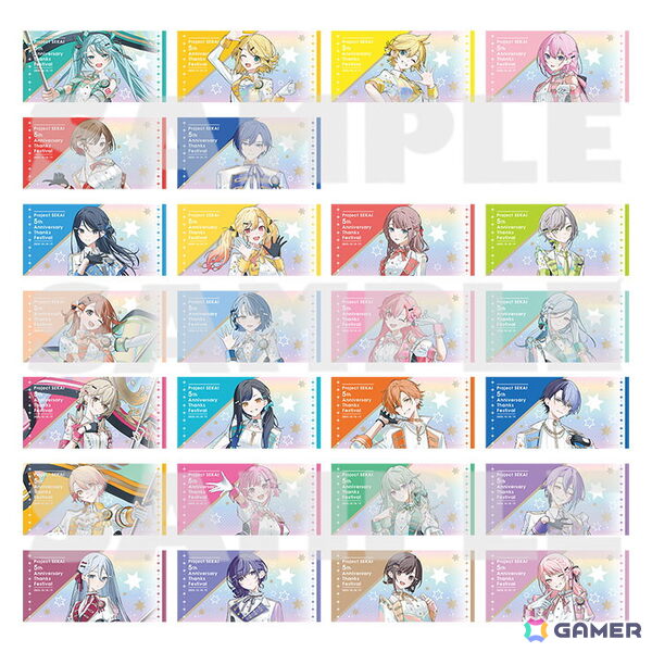 「プロジェクトセカイ 5th Anniversary 感謝祭」の事後物販が開始！ペンライトやビッグタオル、アクリルパネルなどが登場の画像6