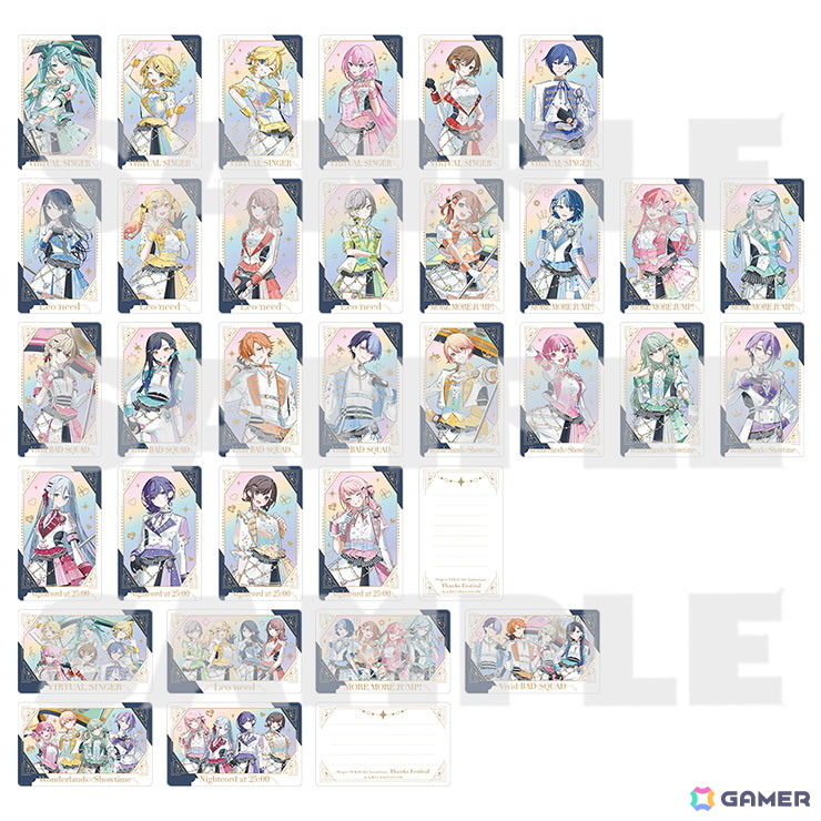 プロジェクトセカイ 5th Anniversary 感謝祭」の事後物販が開始！ペン