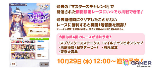 「ウマ娘」新育成シナリオ「ごくらく♪ゆこま温泉郷」が追加！アニメ「シングレ」と日曜劇場「ザ・ロイヤルファミリー」のコラボ情報なども発表にの画像36