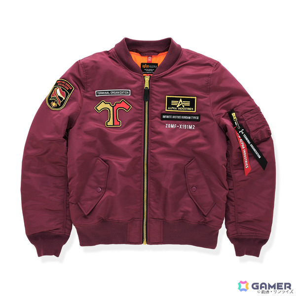 アニメ「機動戦士ガンダムSEED FREEDOM」×ALPHA INDUSTRIESの新作