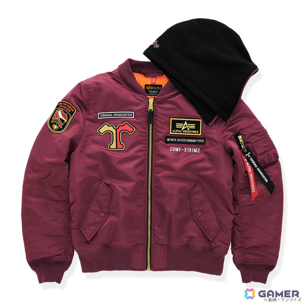 アニメ「機動戦士ガンダムSEED FREEDOM」×ALPHA INDUSTRIESの新作