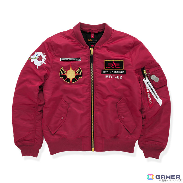 アニメ「機動戦士ガンダムSEED FREEDOM」×ALPHA INDUSTRIESの新作