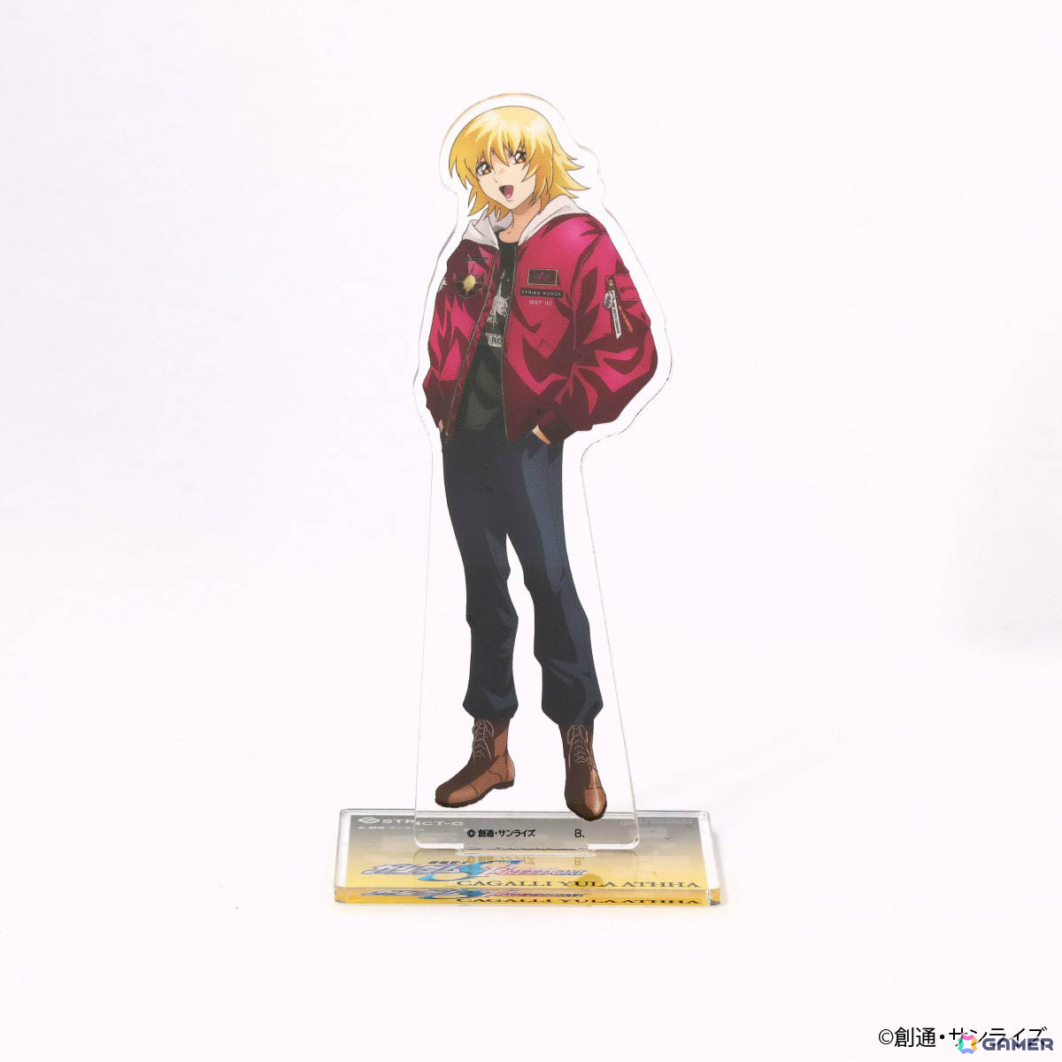 アニメ「機動戦士ガンダムSEED FREEDOM」×ALPHA INDUSTRIESの新作フライトジャケット「MA-1 NATUS」が登場！アスラン、カガリの2モデルの画像15