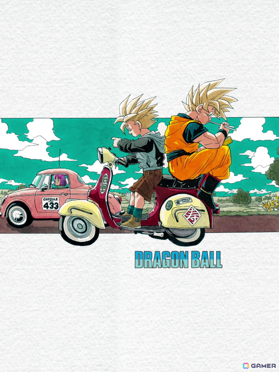 ドラゴンボール レジェンズ」鳥山明先生のイラストと「レジェンズ」の