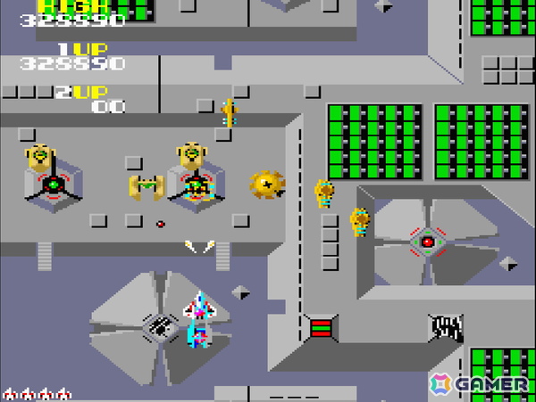 最奥の敵基地を目指して突き進むシューティングゲーム「サイオン」がアーケードアーカイブス/アーケードアーカイブス2として10月30日に配信！の画像