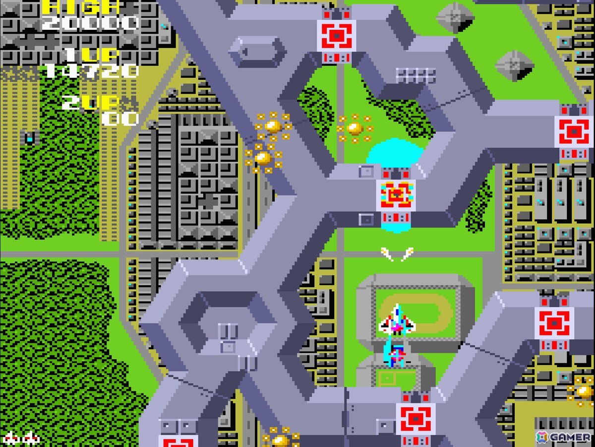 最奥の敵基地を目指して突き進むシューティングゲーム「サイオン」がアーケードアーカイブス/アーケードアーカイブス2として10月30日に配信！の画像3