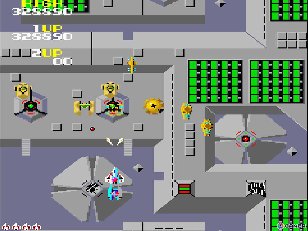最奥の敵基地を目指して突き進むシューティングゲーム「サイオン」がアーケードアーカイブス/アーケードアーカイブス2として10月30日に配信！の画像6